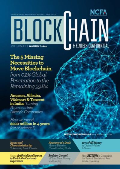 Blockchain fintech confidential cover - NCFA Marketplace - Conferences, Education and Services