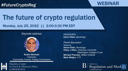 Brookings webinar Future of crypto regulation - Video Library