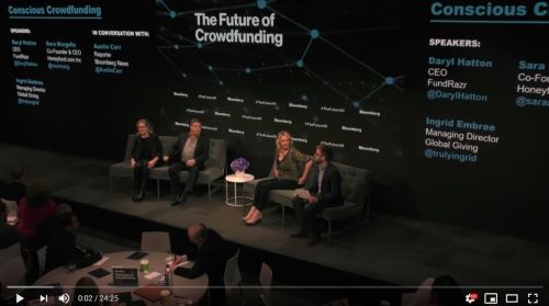 Conscious crowdfunding bloomberg live - Video Library