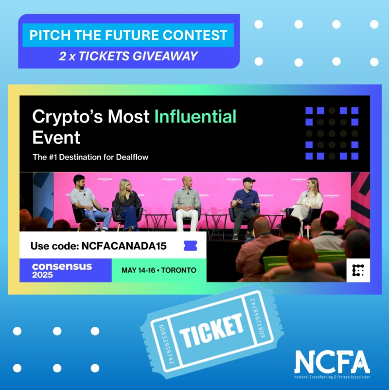Consensus 2025 May 14 16 NCFA Ticket Giveaway contest - Win Free Tickets to Consensus 2025!  NCFA Pitch the Future Contest