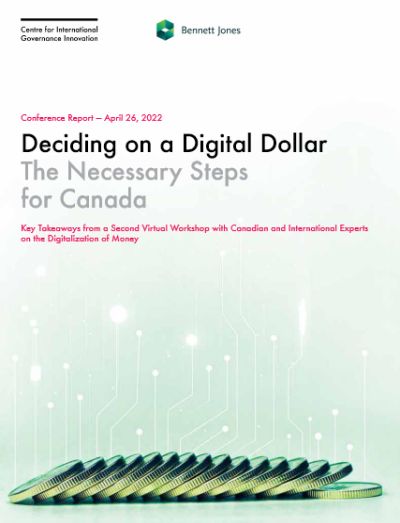 Deciding on a Digital Dollar necessary steps for Canada - All Events