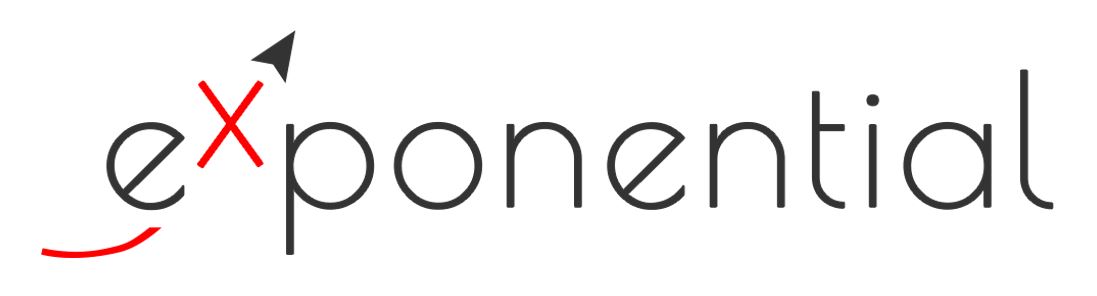 Exponential logo - FINTECH FRIDAYS Podcast:  Season 2