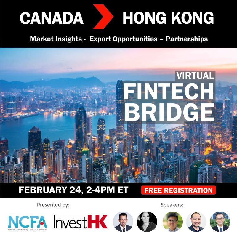 Feb 25 Canada Hong Kong Fintech Bridge - NCFA Post-event Photos, Decks and Links