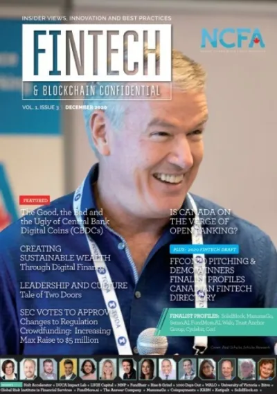Fintech Confidential Issue 3 Cover 400 - Global Financial Technology (Fintech) and Funding Innovation Ecosystem for Investors, Companies, Vendors and Advisors