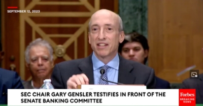 Forbes Sep 12 2023 Gary Gesnler testifies to senate banking comimttee - Video Library