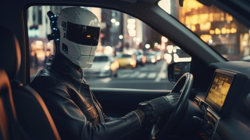 Freepik robot driver - Waymo Plans to Train AI Using In-Car Camera Footage