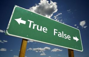 truefalse2 300x192 - Dispelling Myths #1 and #2:  “Extraordinary popular delusions and the madness of crowdfunding”