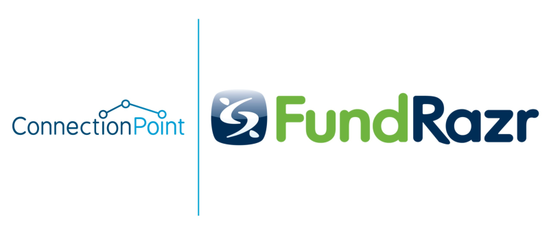 Fundrazr and connectionpoint logo - FINTECH FRIDAYS Podcast:  Season 2